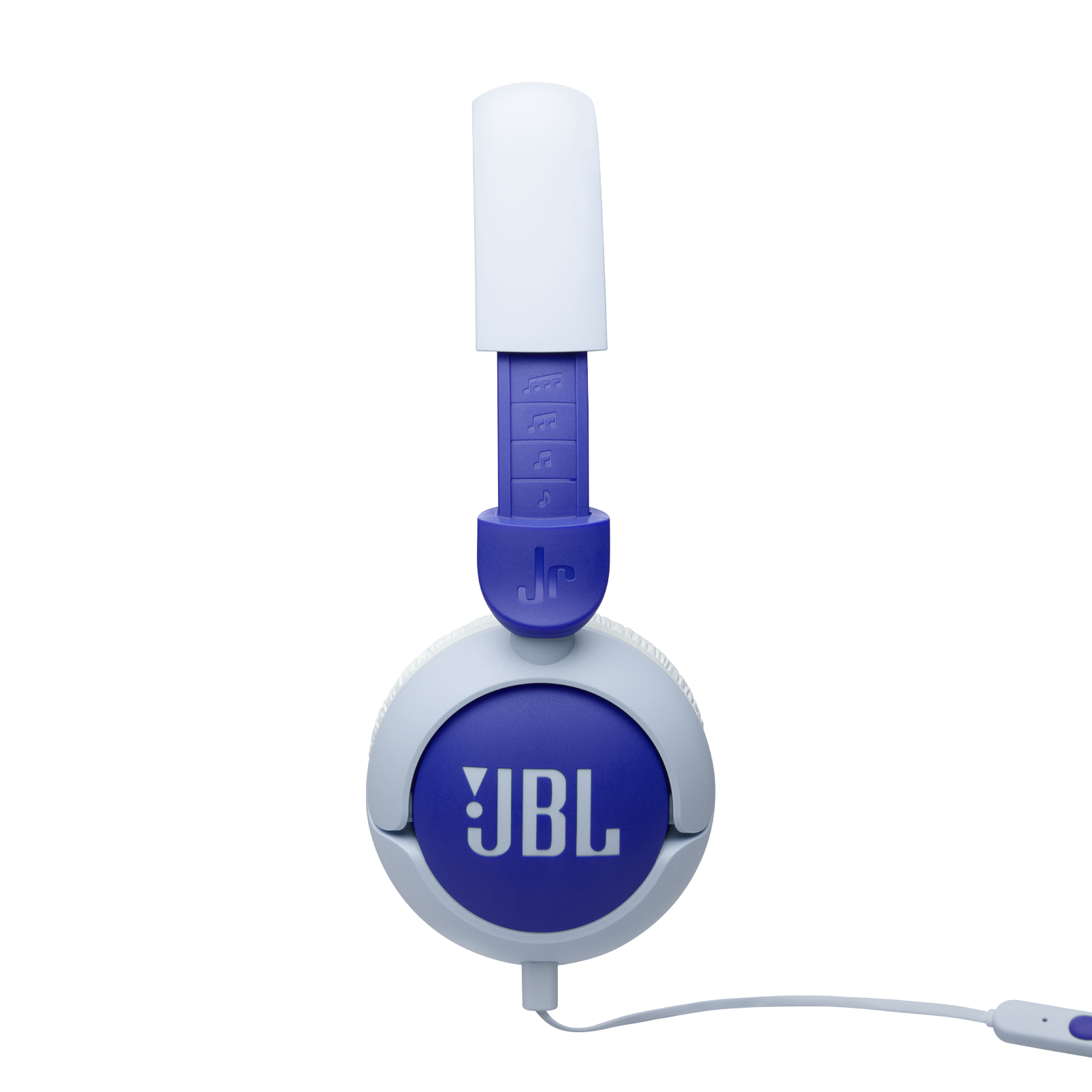 JBL Junior 320 - Blue - Wired on-ear kids headphones - Left